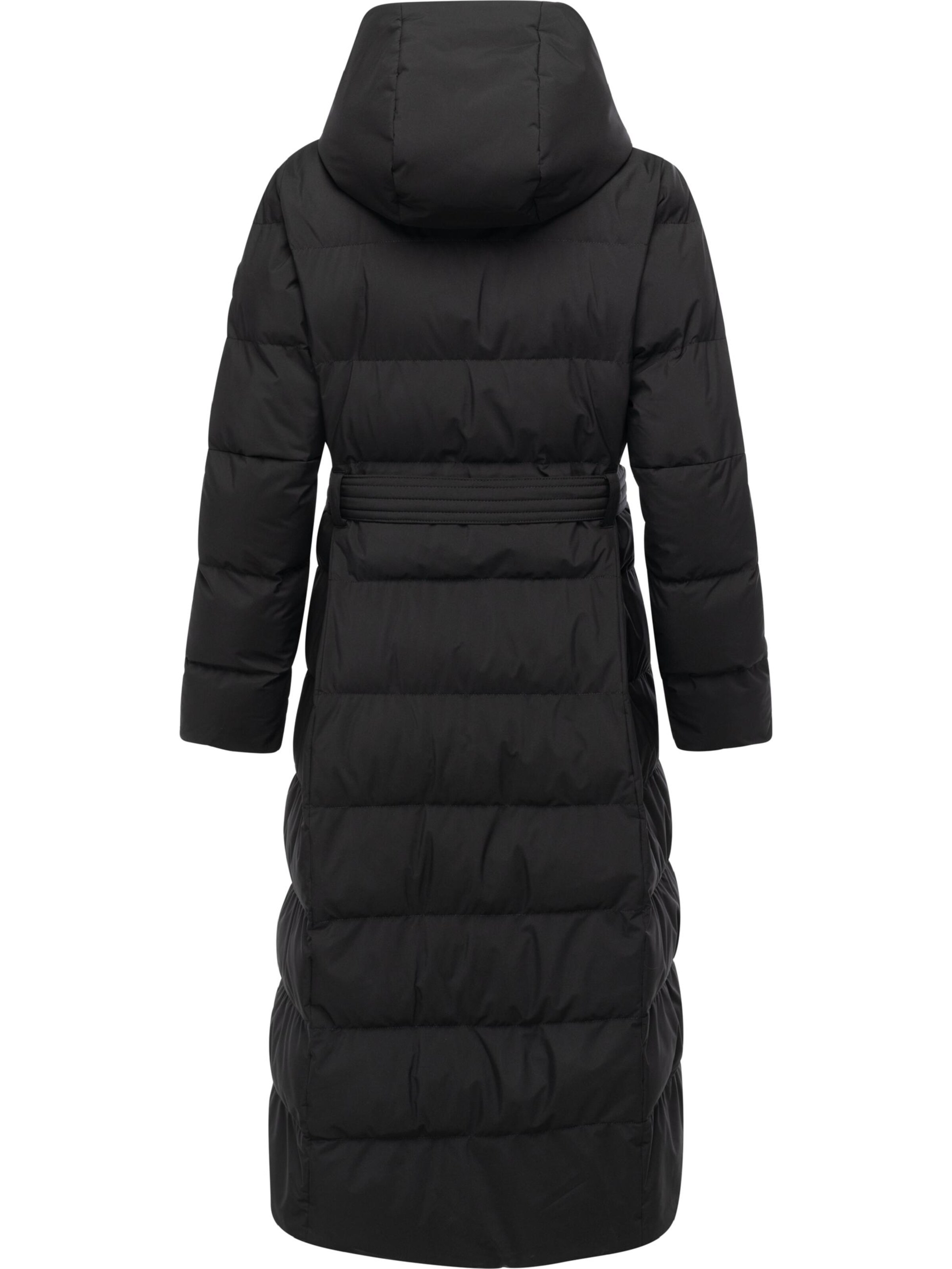 Ragwear Wintermantel 'Niani' in Schwarz