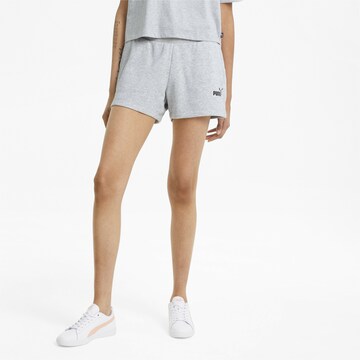 regular Pantaloni sportivi di PUMA in grigio: frontale