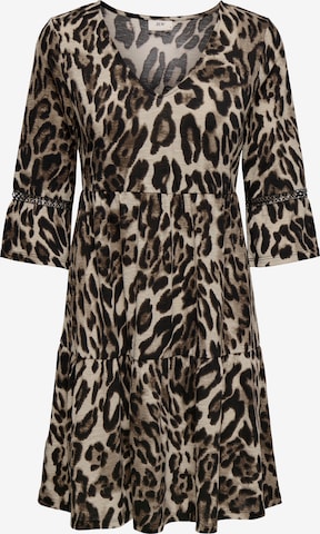 JDY Dress 'JDYDORA DODO' in Beige: front