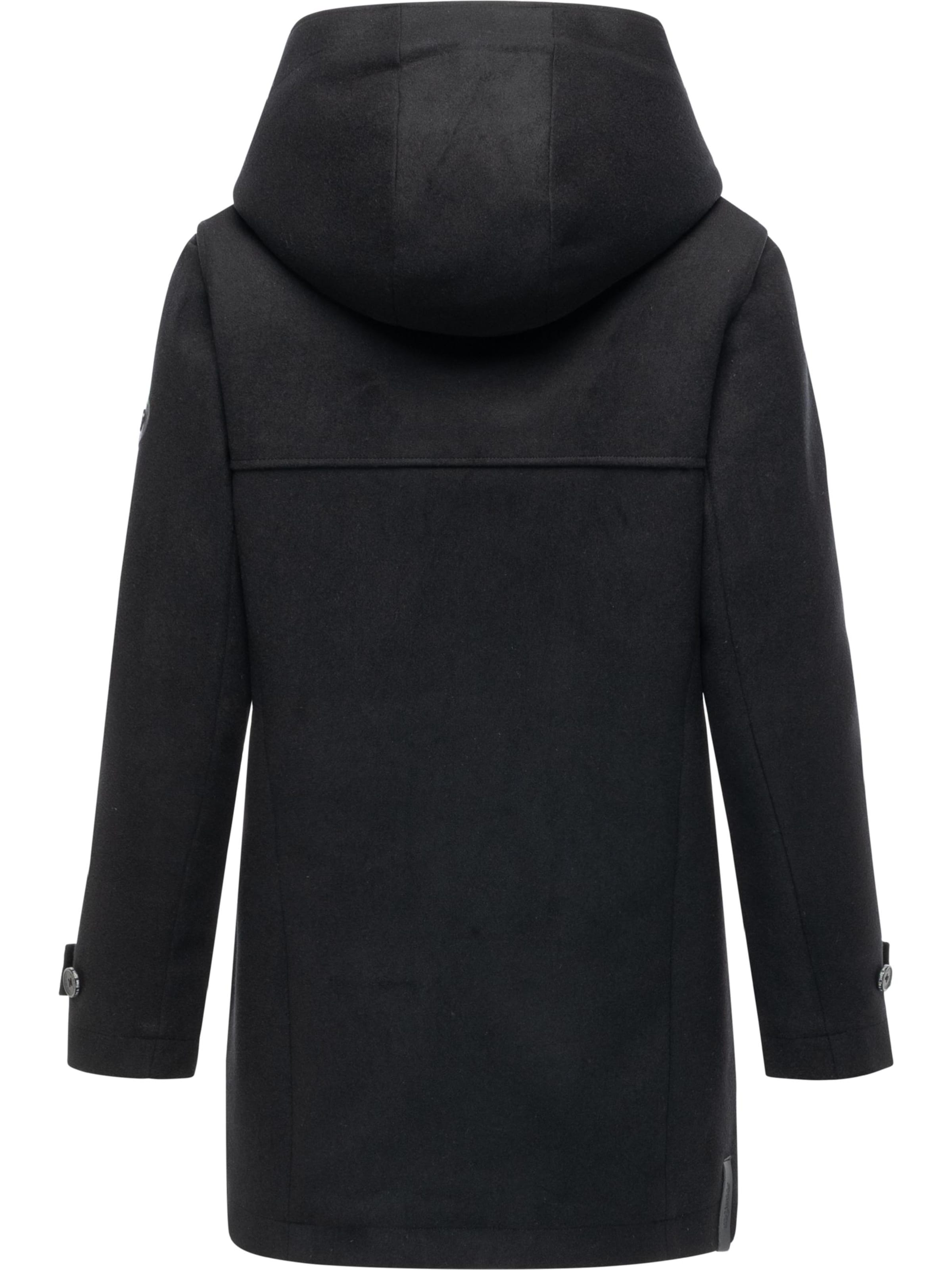 Ragwear Winter coat 'Duffina Youmodo' in Black