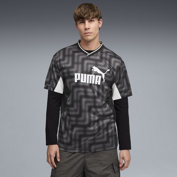PUMA Trikot in Schwarz: Vorderseite