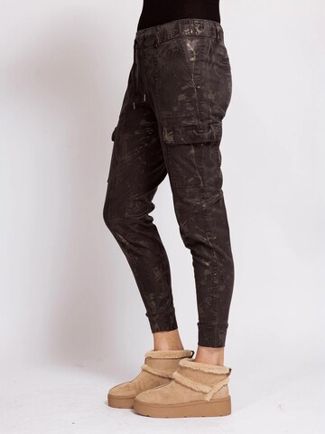 Zhrill Slimfit Cargohose 'ZHDAISEY'‌‌‌‌ in Schwarz