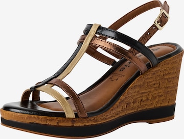 Sandales Tamaris en mélange de couleurs : devant