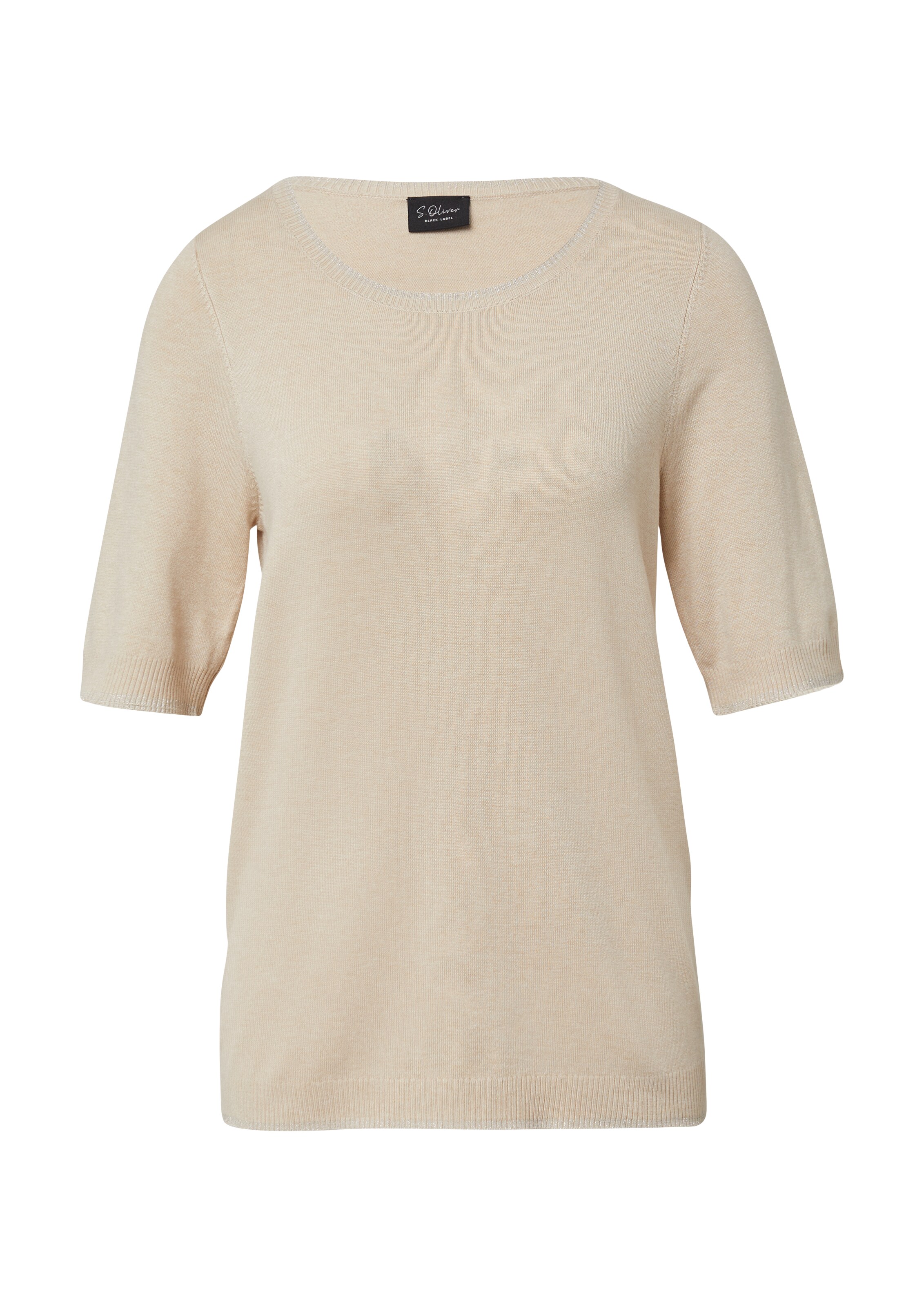 s.Oliver BLACK LABEL Sweater in Beige: front
