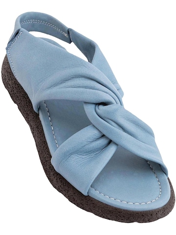 Limoya Sandaal 'Jennie' in Blauw: voorkant
