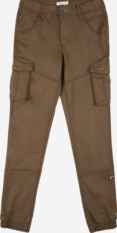 Pantalon 'Bamgo' NAME IT en gris : devant