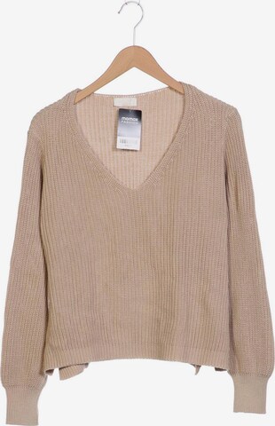 ABOUT YOU Sweater & Cardigan in M in Beige: front