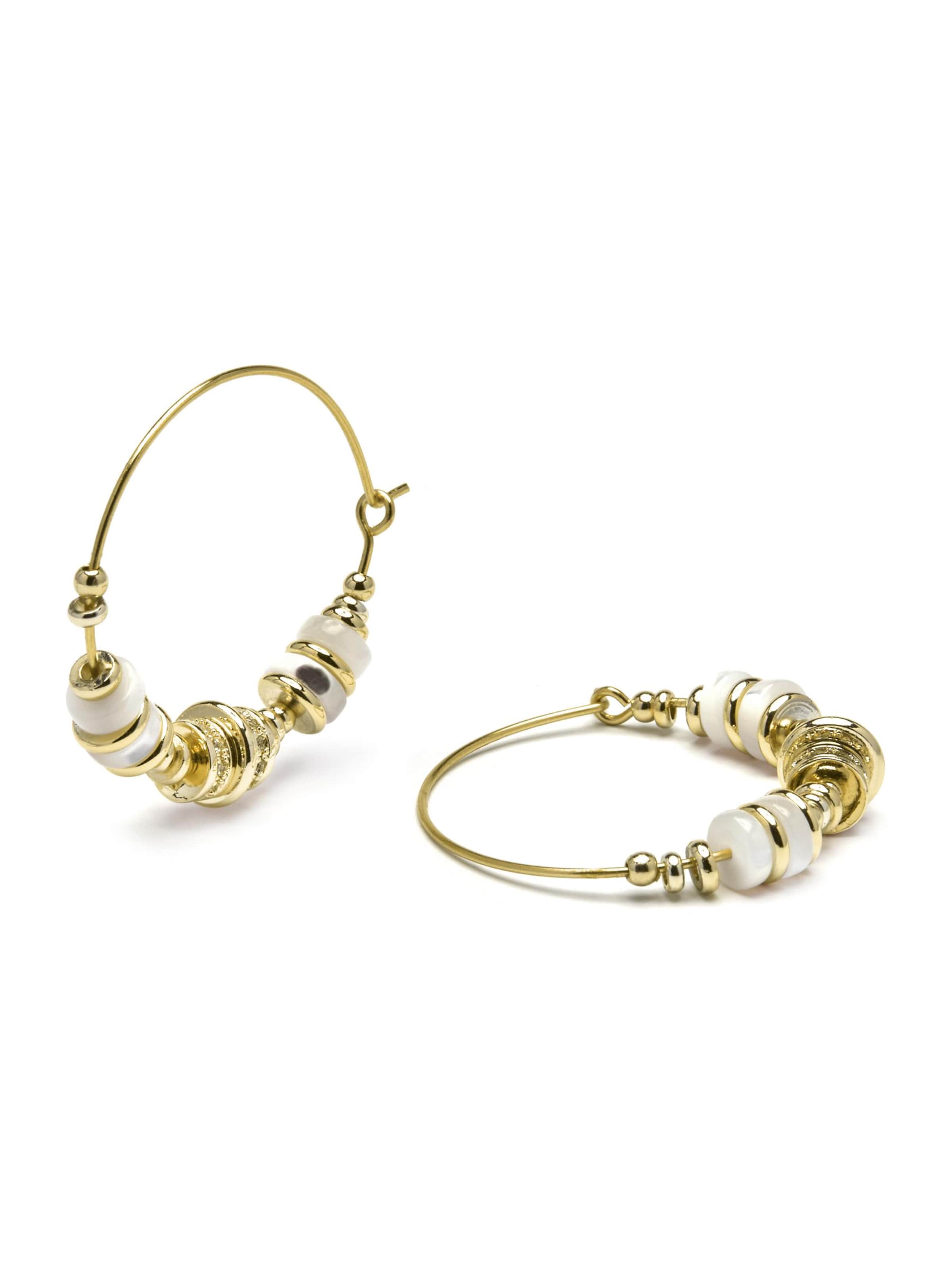 Luxenter Øreringe 'Darkba' i guld