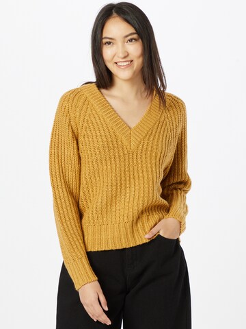 Pull-over 'Jamalia' OBJECT en jaune : devant