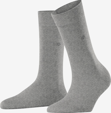 BURLINGTON Socks 'Bloomsbury' in Grey: front