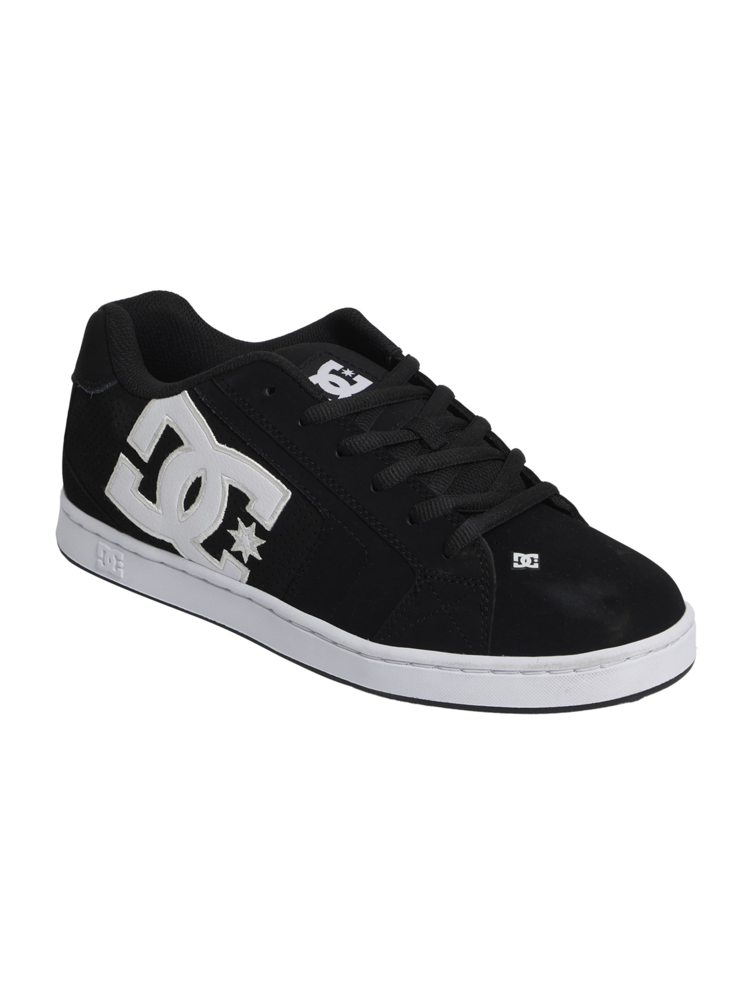 DC Shoes Σνίκερ χαμηλό 'Net' σε μαύρο: μπροστά