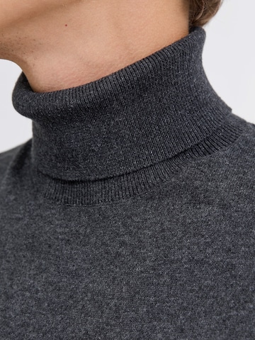 Pull-over 'JREBCALLUM' JJ Rebel en gris