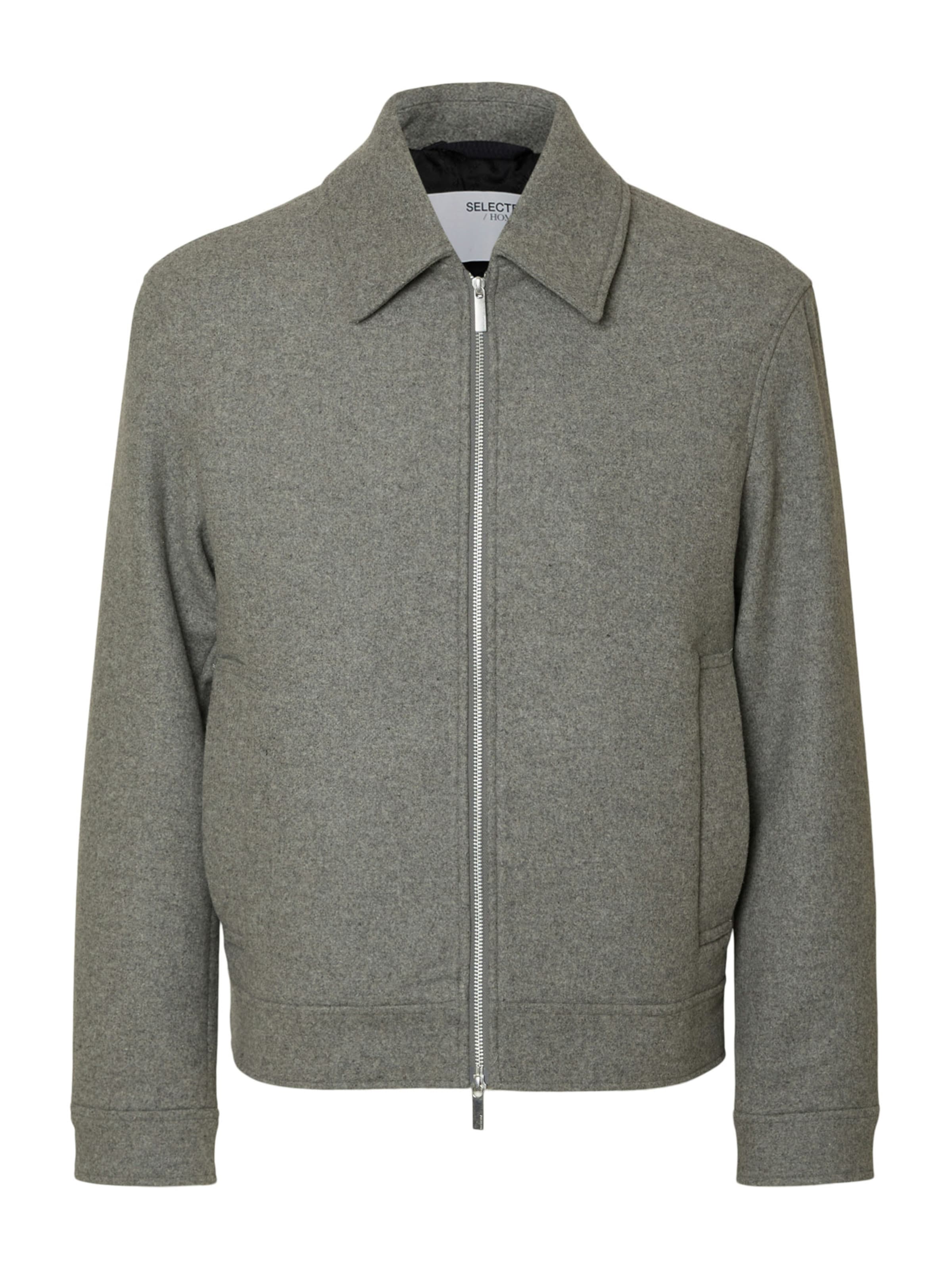 SELECTED Välikausitakki 'SLHPhilip' värissä harmaa: etupuoli