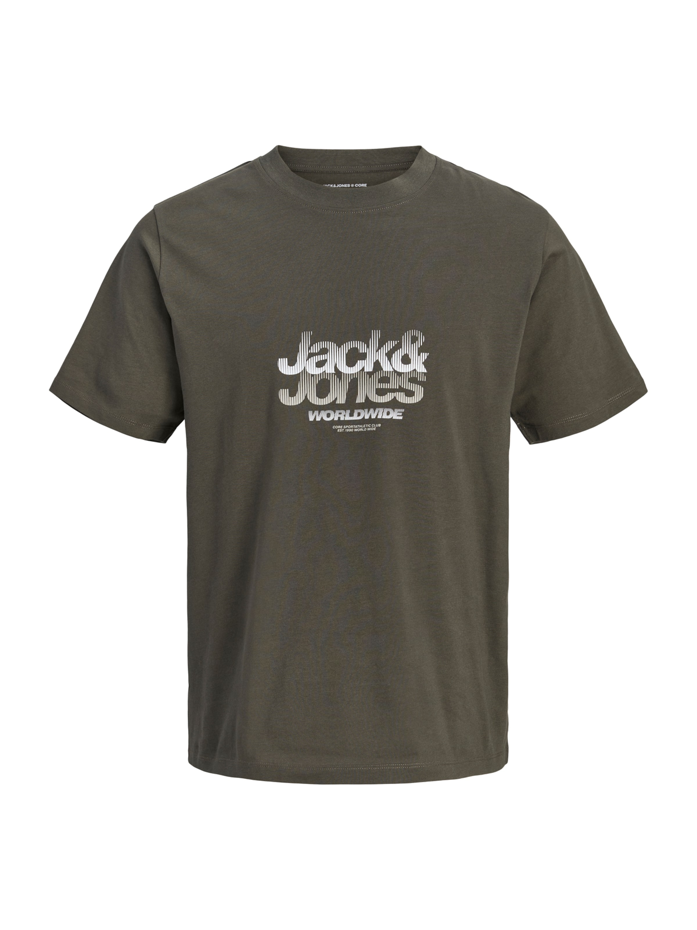 Jack & Jones Junior Shirts 'JCOECHO' i grå: forside