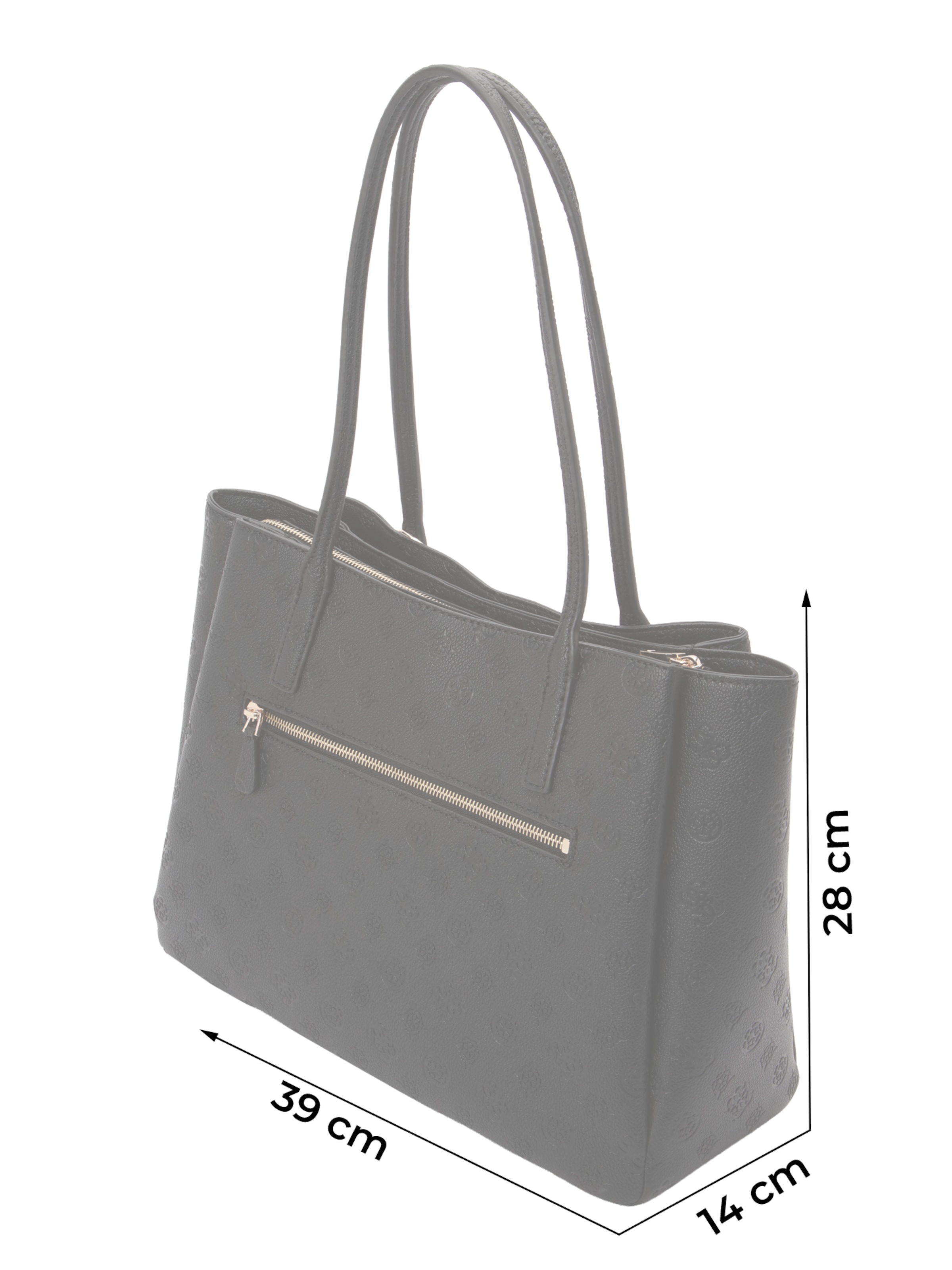 Borsa a mano 'ANISE' di GUESS in nero