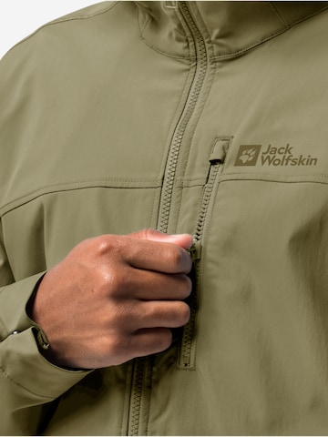 JACK WOLFSKIN Sportovní bunda 'DESERT' – zelená