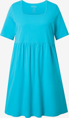 Ulla Popken Jurk in Blauw: voorkant