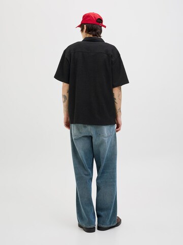 JACK & JONES Comfort Fit Skjorte i sort