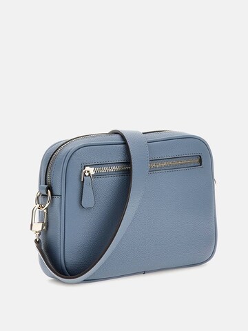 Borsa a tracolla 'Meridian' di GUESS in blu
