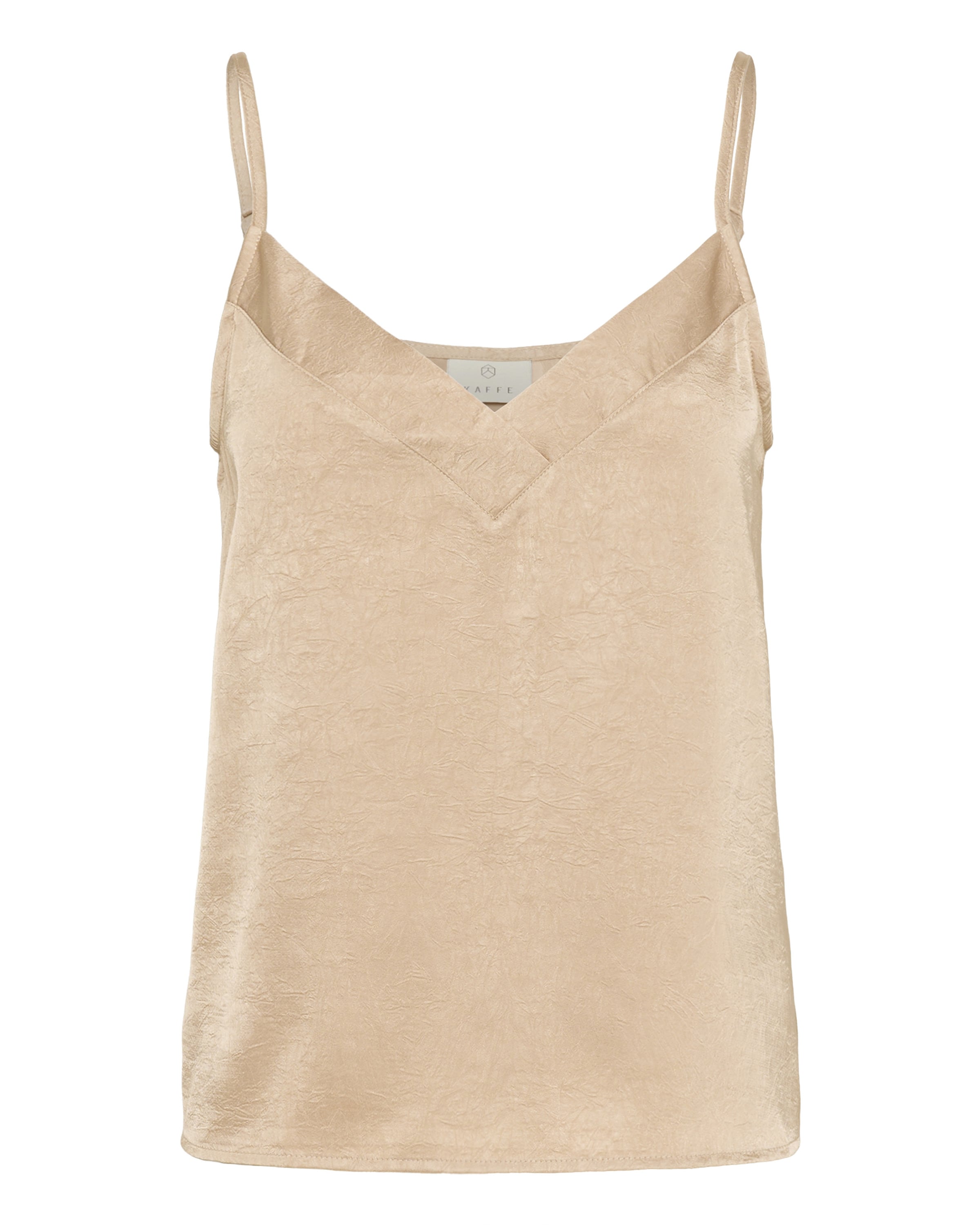 Kaffe Top 'KAMolly' in Beige: front