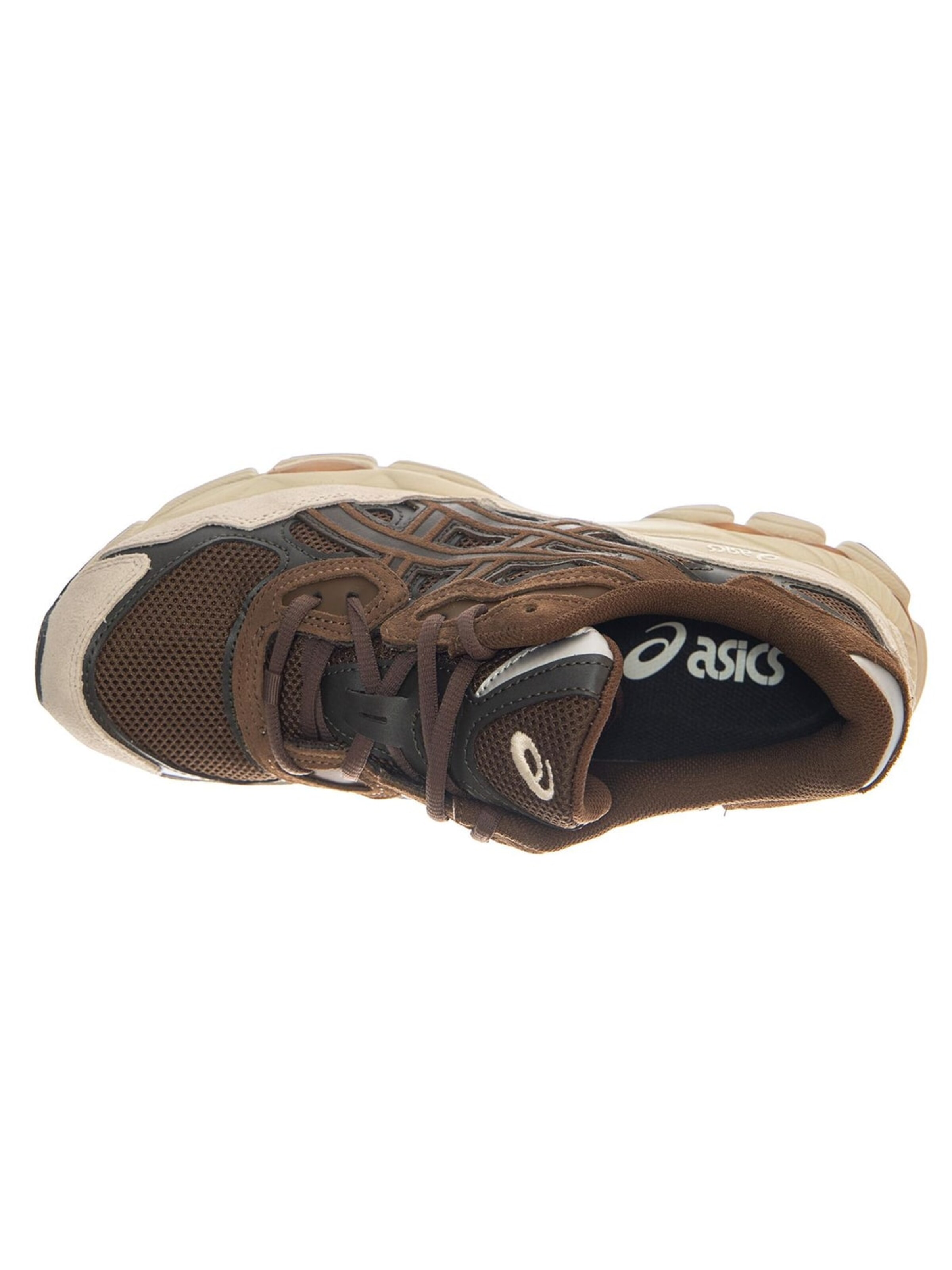 Scarpa stringata sportiva 'Gel-NYC Brown Storm / Black Coffee' di ASICS in marrone