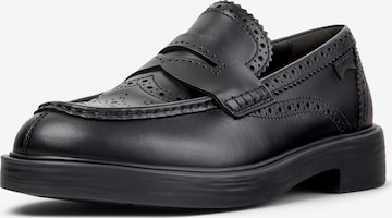CAMPER Mokassins ' Dean Twins ' in Schwarz: Vorderseite