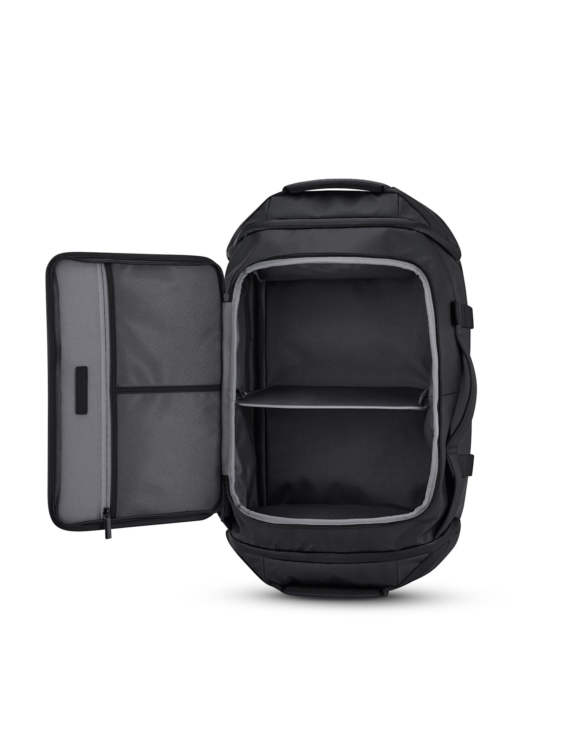 Kapten & Son Rejsetaske 'Lisbon Duffle Backpack Medium' i sort