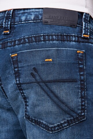 CAMP DAVID regular Jeans 'Nico' i blå