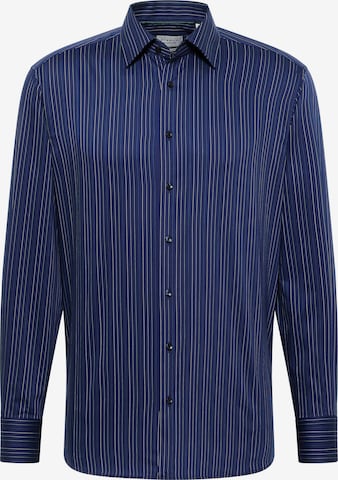 ETERNA Regular fit Business shirt in Blue: front