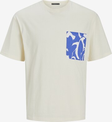 T-Shirt 'Marbella' JACK & JONES en beige : devant