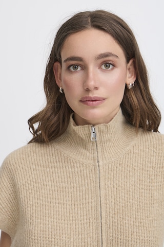 ICHI Weste 'IHDucie' in Beige