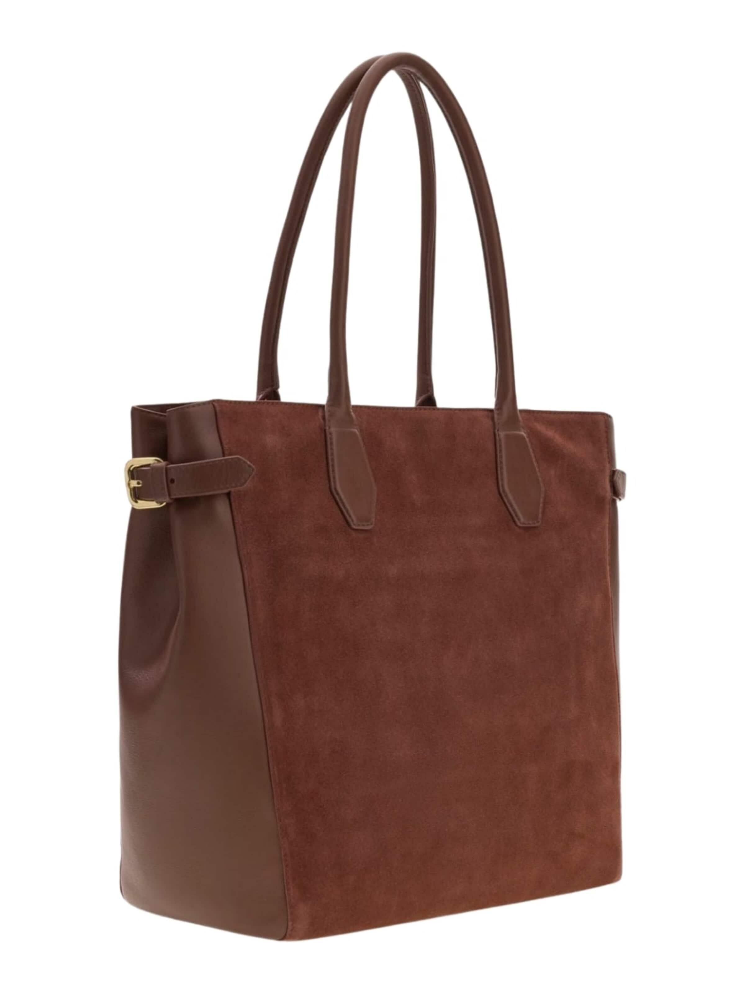 GUESSShopper torba 'Guess Cabas / Shopping Anitha Large Tote Chocolate' - smeđa boja