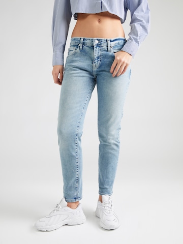 Coupe slim Jean AG Jeans en bleu : devant