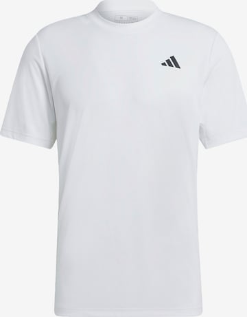 ADIDAS PERFORMANCE - Camisa funcionais 'Club' em branco: frente