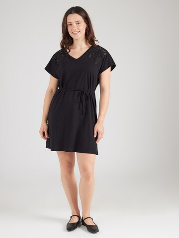 ONLY Carmakoma Kleid 'CARSALLY' in Schwarz: Vorderseite