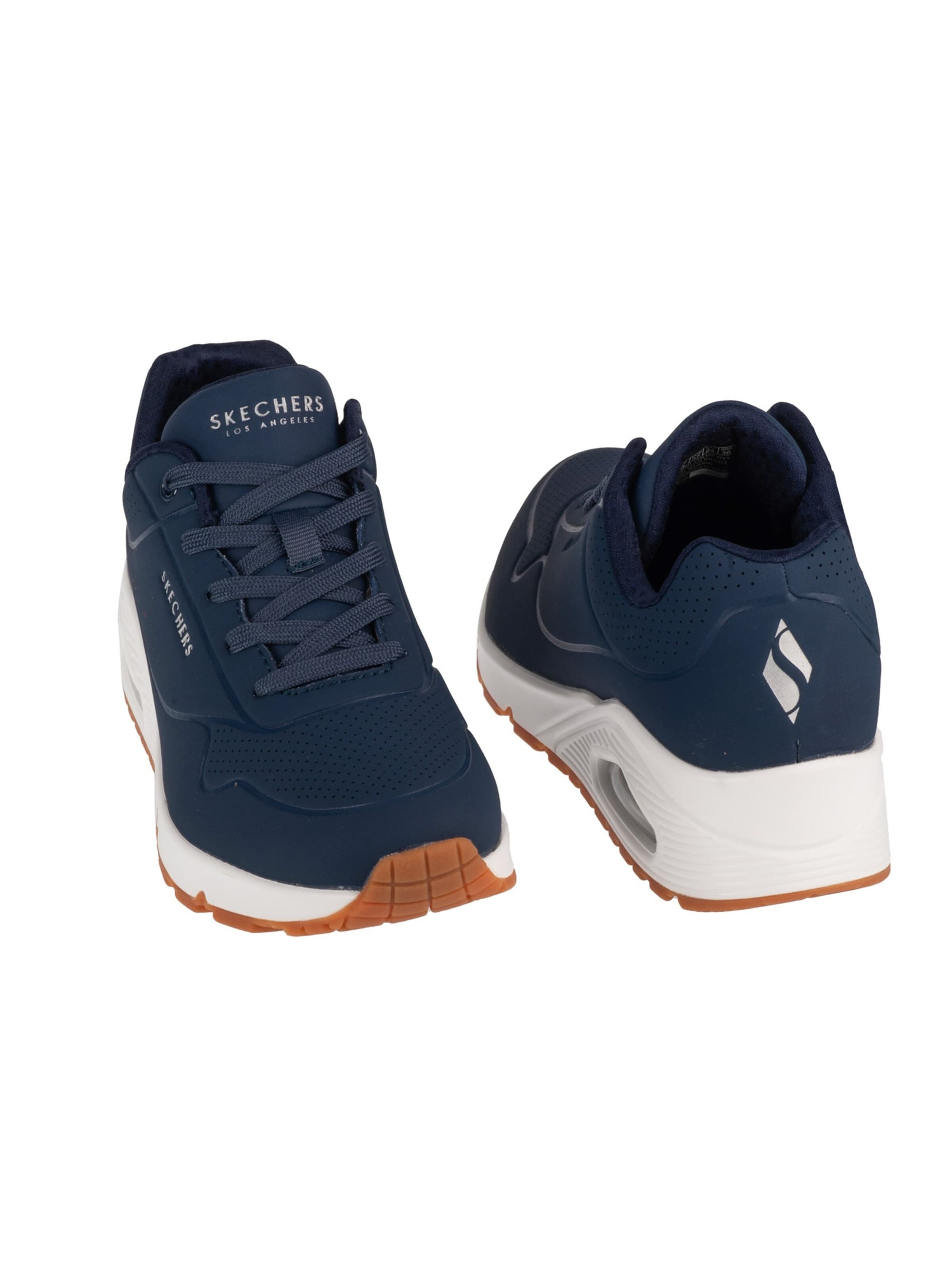 SKECHERS Sneakers laag 'Uno-Stand on Air' in Blauw