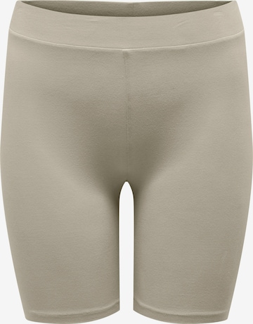 Leggings 'Cartime' ONLY Carmakoma en beige : devant