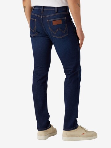 WRANGLER Slimfit Jeans 'Larston' in Blauw