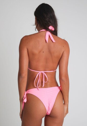Moda Minx Bikinibroek 'Irregular Hoop' in Roze