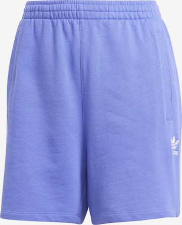 ADIDAS ORIGINALS Loosefit Shorts 'Essentials' in Blau: predná strana