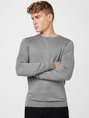 Petrol Industries Sweater 'Essential' in Grey: front