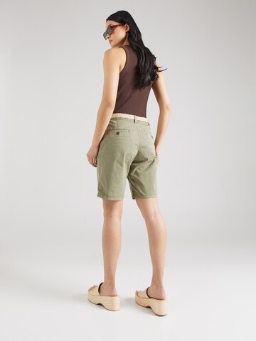 ESPRIT Loose fit Chino trousers in Green