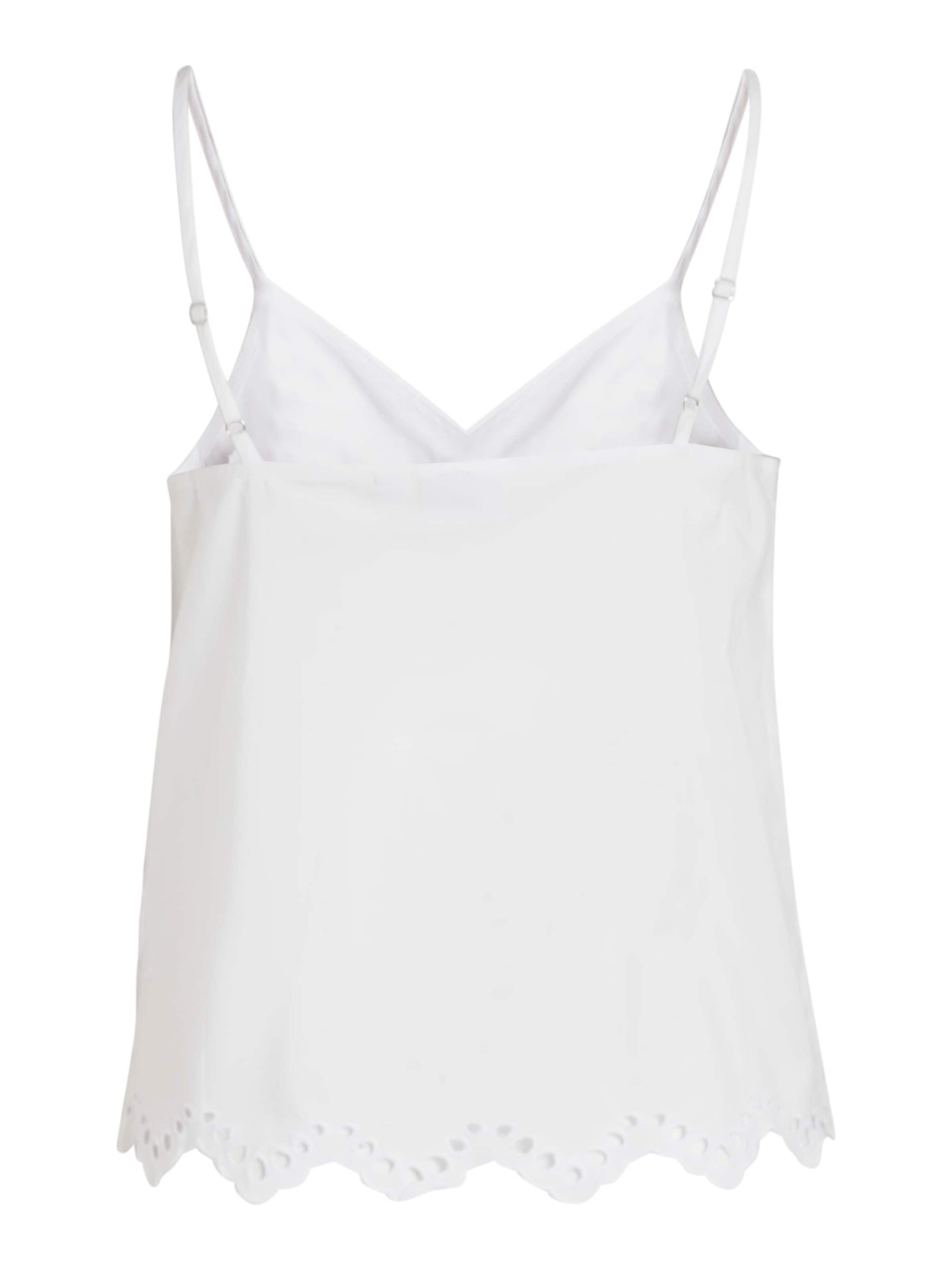 VILA Top 'Camelina' in White