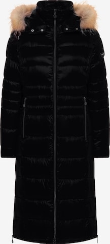 Frieda & Freddies NY Wintermantel 'Dalia 2' in Schwarz: Vorderseite