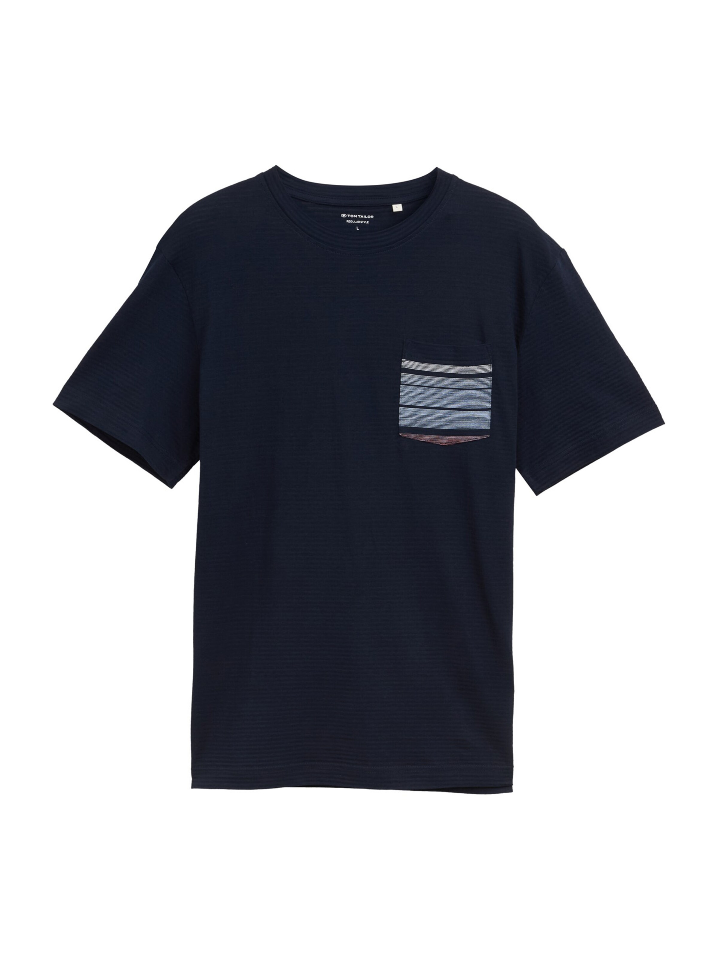 TOM TAILOR Póló - kék: elől