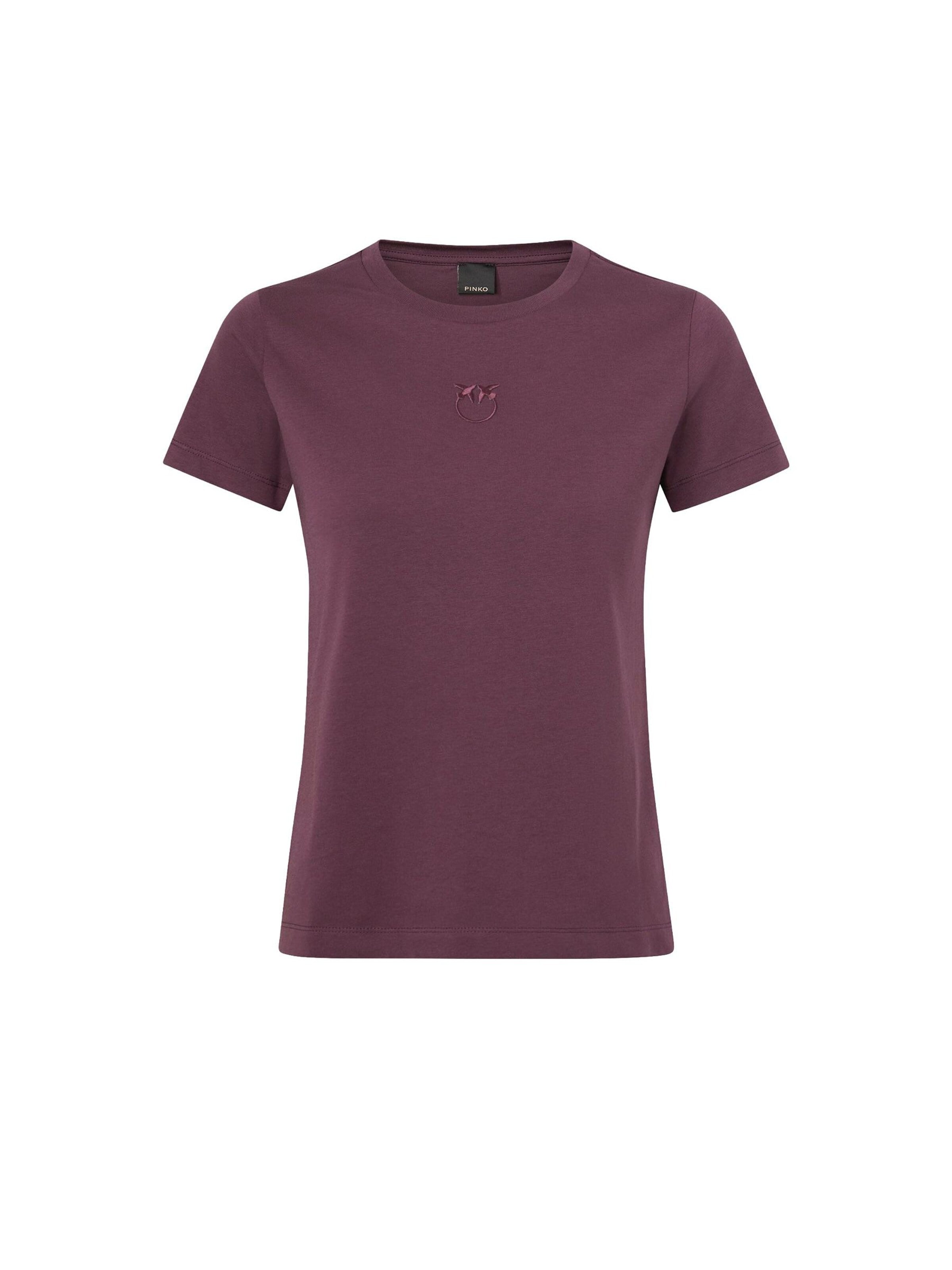 Maglietta 'PINKO BUSSOLOTTO T-SHIRT JERSEY T-SHIRT' di PINKO in rosso: frontale