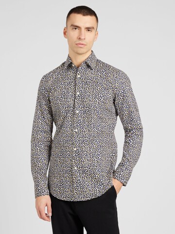 BOSS - Ajuste regular Camisa 'HANK' en Mezcla de colores: frente