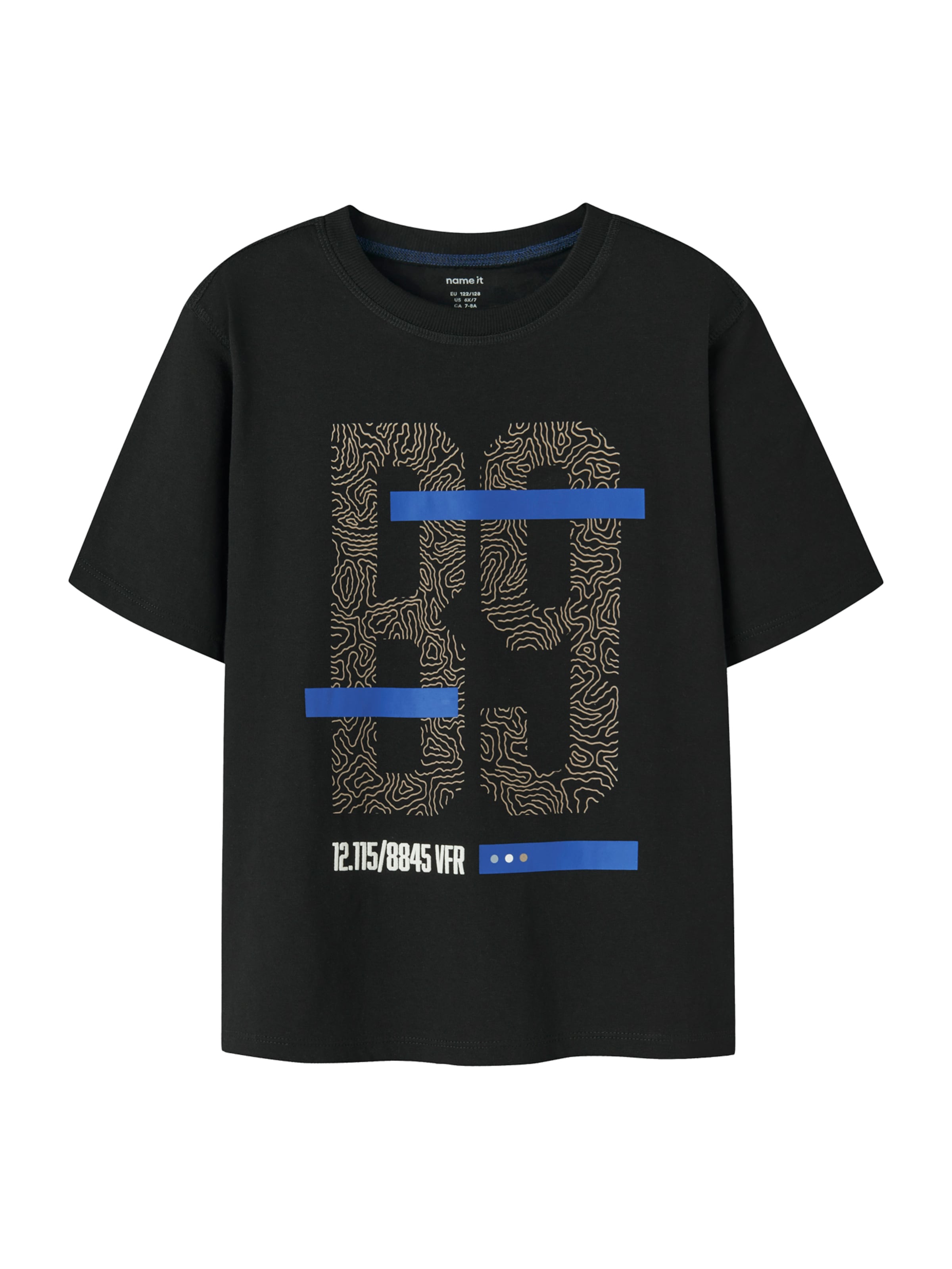 NAME IT - Camiseta 'NKMOAKLEY' en negro: frente