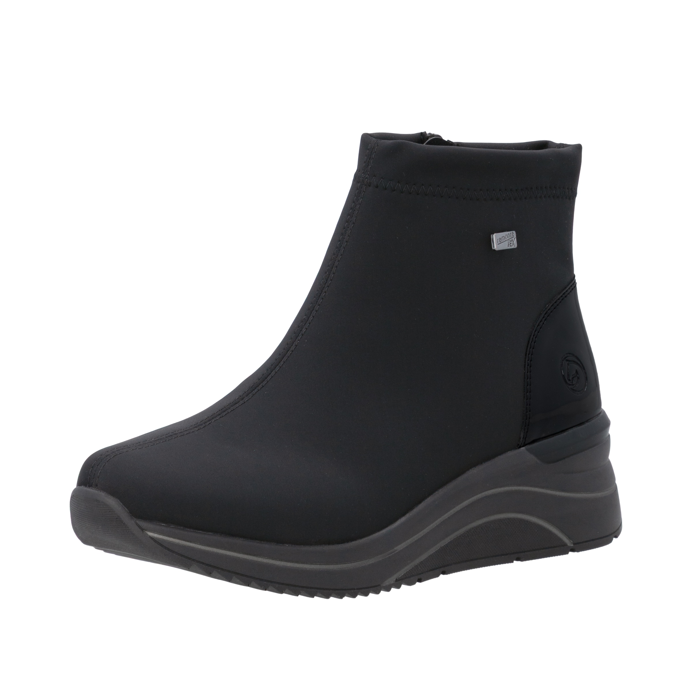 Bottines REMONTE en noir : devant
