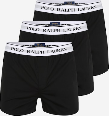 Boxers Polo Ralph Lauren en noir : devant